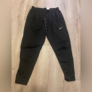 Nike Black Dri-FIT Running Joggers - L